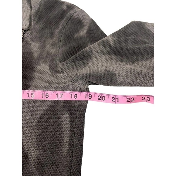 Freddy Hand Dyed Sweatshirt Jacket Gray Tie Dye Effect Womens Extra Large NWT - Picture 8 of 9